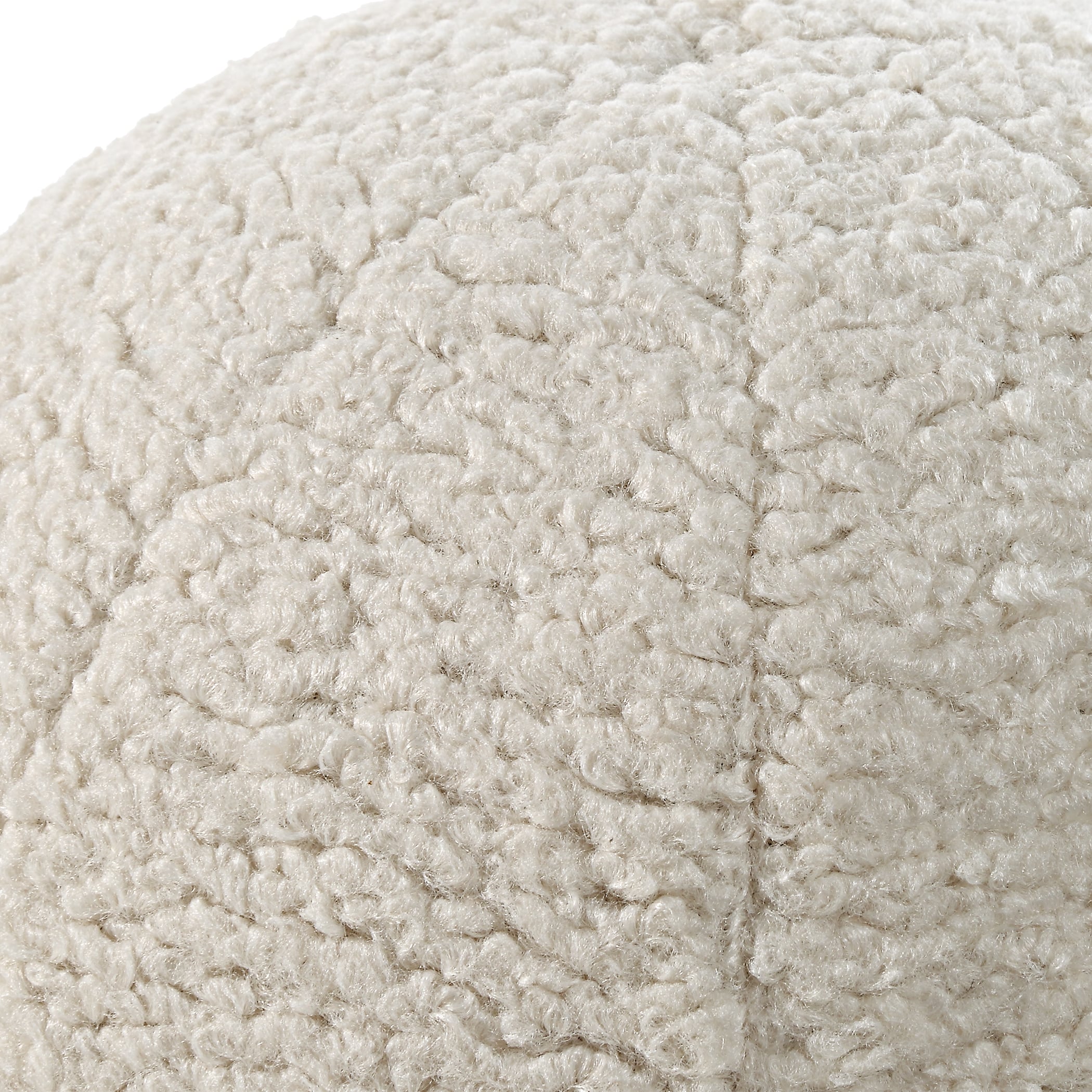 Capra Ball Sheepskin Pillows S/2