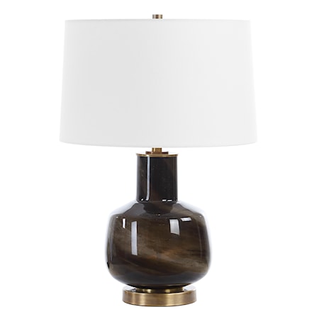 Buchanan Charcoal Table Lamp