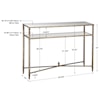 Uttermost Accent Furniture - Occasional Tables Henzler Console Table