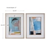Uttermost Brilliant Clouds Brilliant Clouds Abstract Prints Set/2