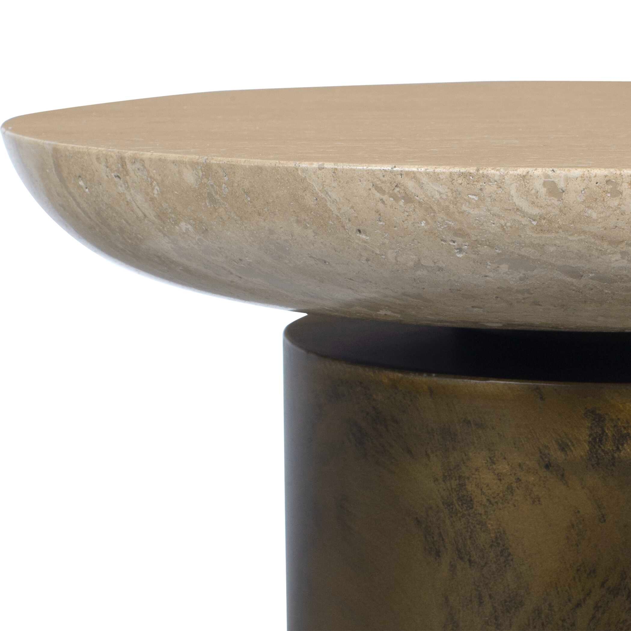 Uttermost Oslo Oslo Brass Outdoor Accent Table