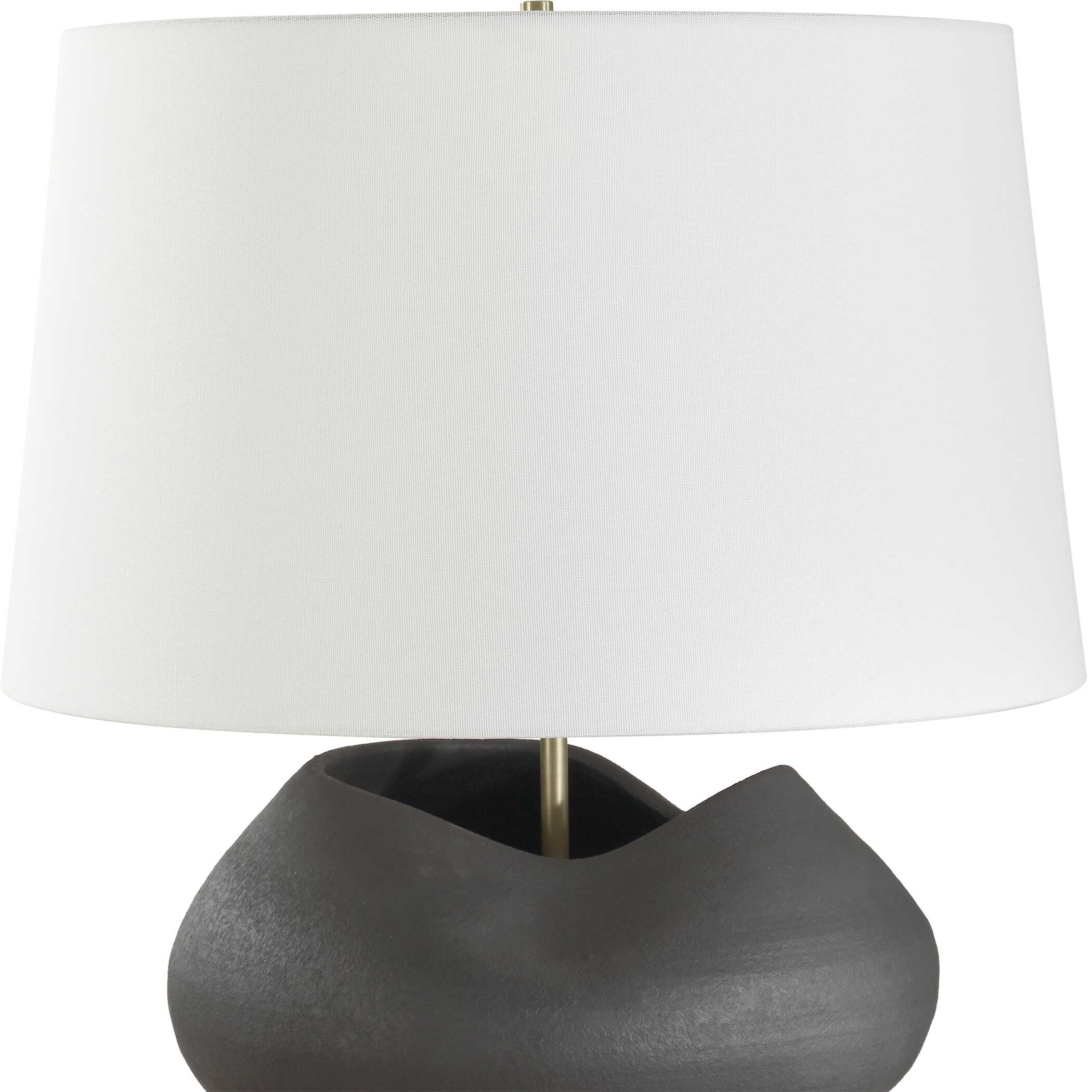 Nocturne Aged Black Table Lamp