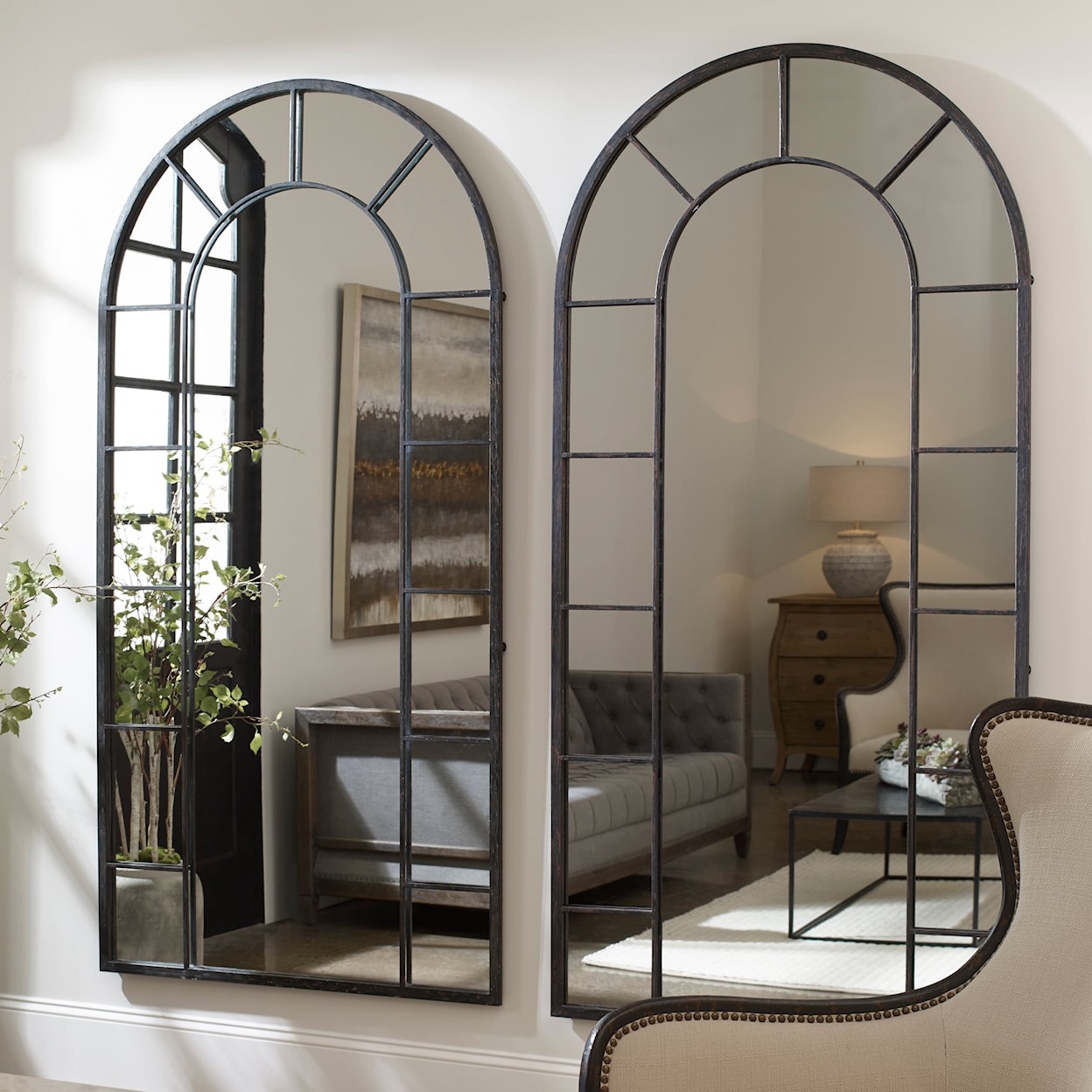 Uttermost Arched Mirrors Dillingham