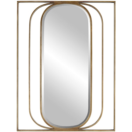 Replicate Contemporary Oval Mirror