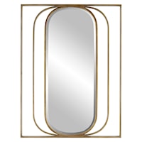 Replicate Contemporary Oval Mirror