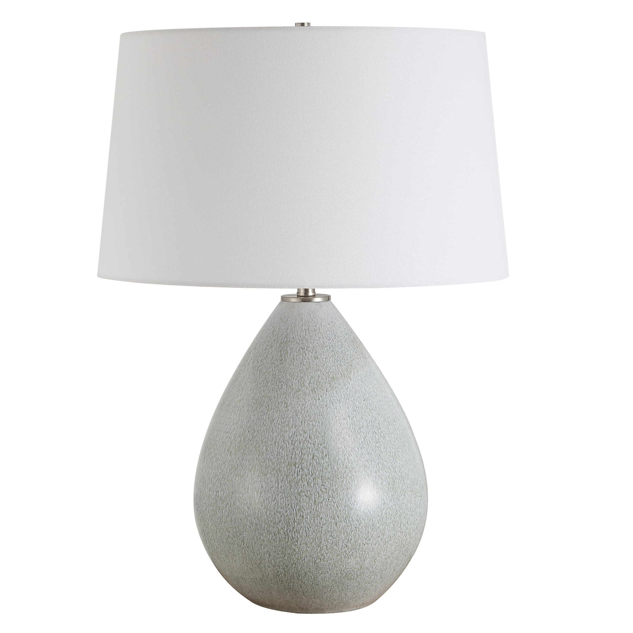 Moray Gray Glaze Table Lamp