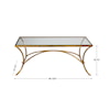 Uttermost Accent Furniture - Occasional Tables Alayna Gold Coffee Table