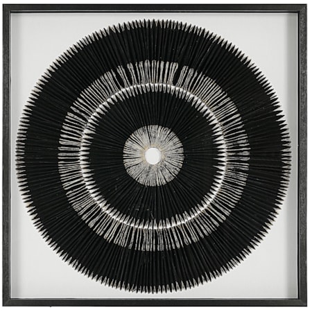 Sandara Black And Gold Shadow Box