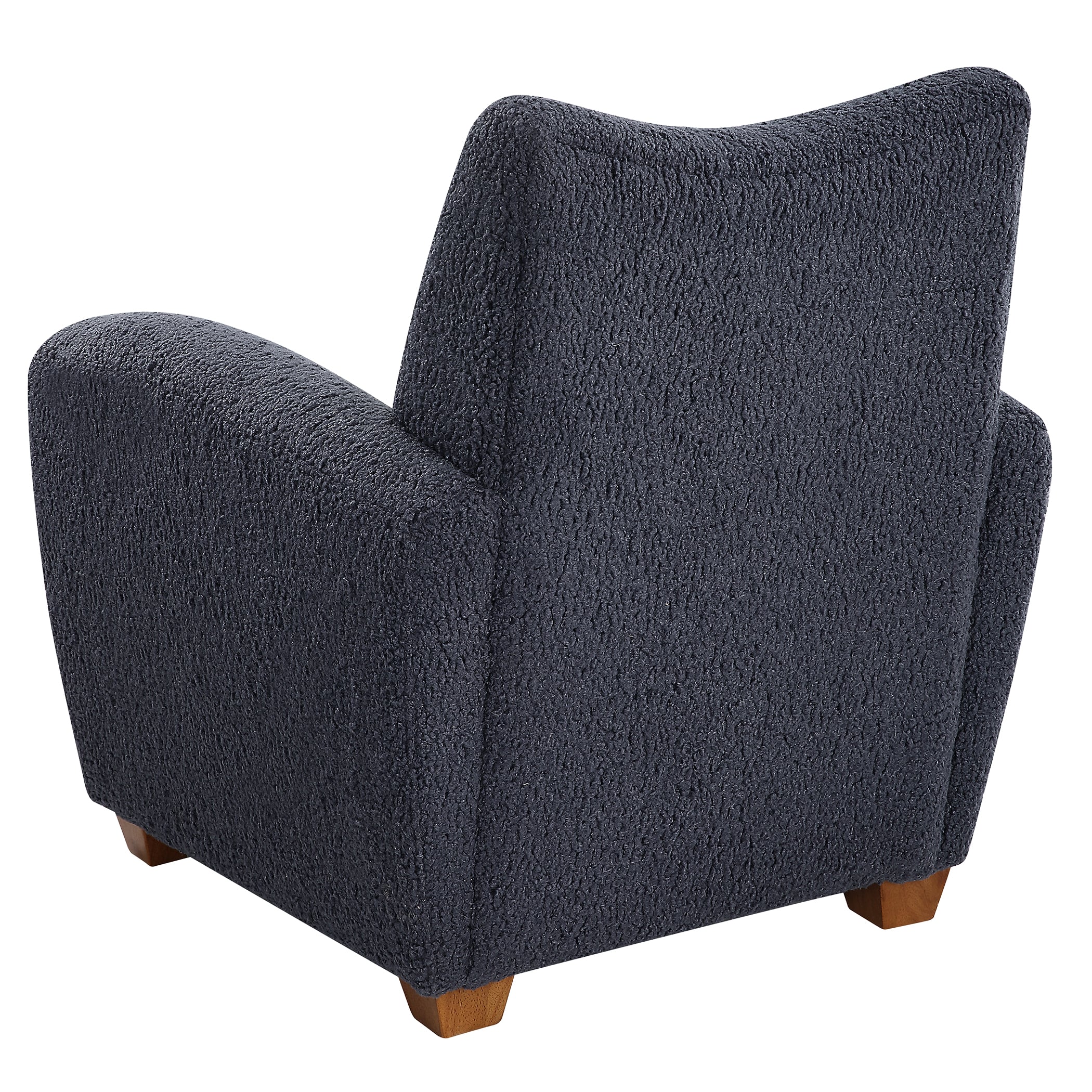 Uttermost Teddy Gray Faux Shearling Accent Chair