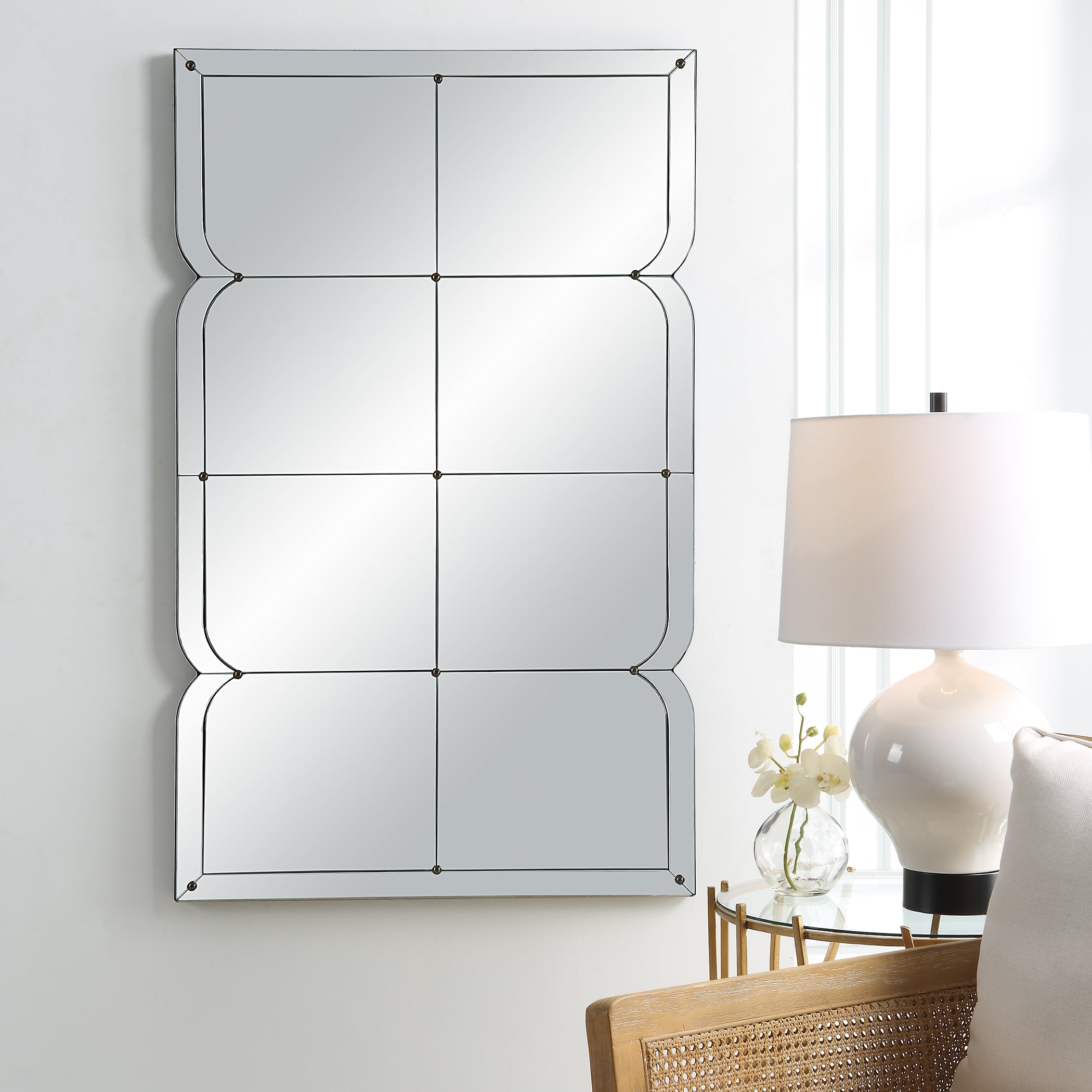 Multi-Panel Wall Mirror