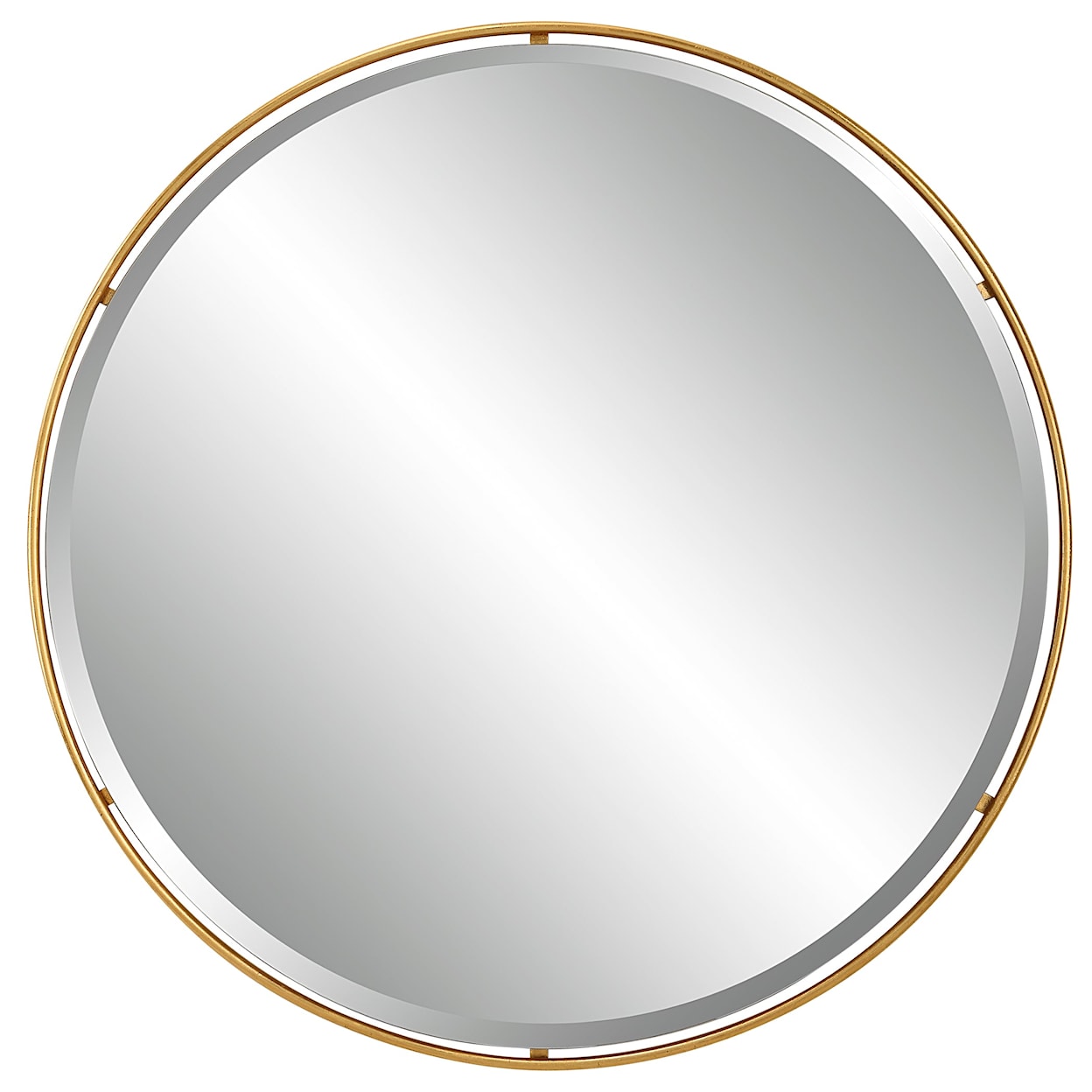 Uttermost Canillo Canillo Gold Round Mirror