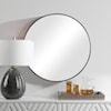 Uttermost Mirrors - Round Coulson Modern Round Mirror