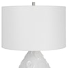 Uttermost Loop Loop White Glaze Table Lamp