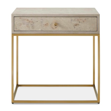 Pembrook Light Washed Side Table