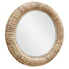 Uttermost Twisted Seagrass Twisted Seagrass Round Mirror