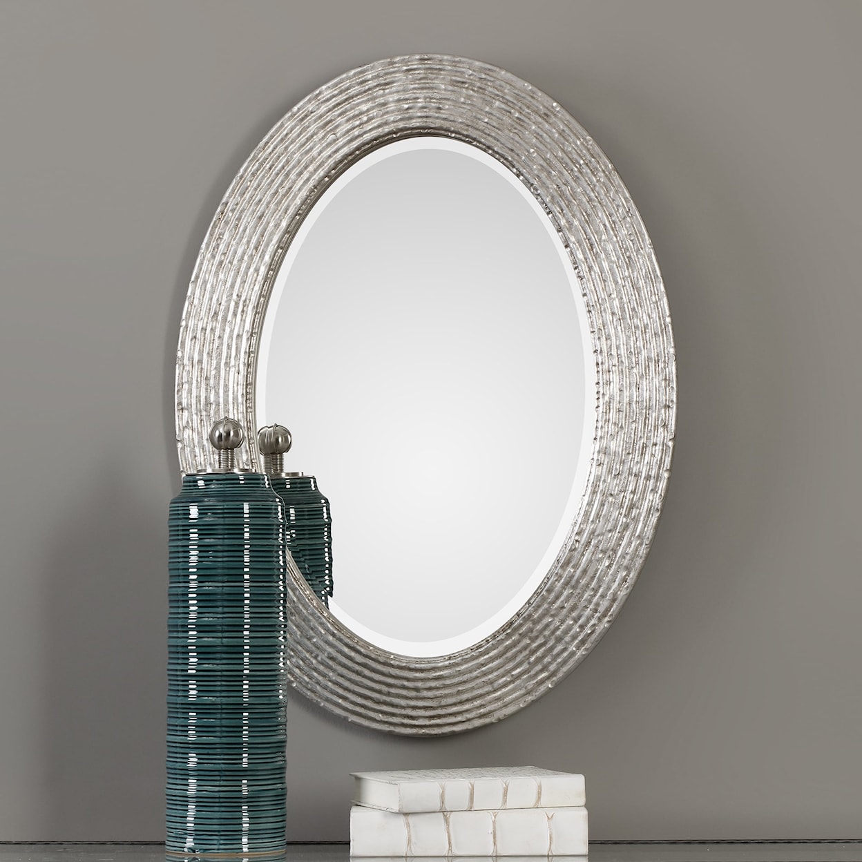 Uttermost Mirrors - Oval Conder Oval Silver Mirror