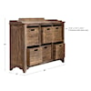 Uttermost Accent Furniture - Chests Ardusin Driftwood Hobby Cupboard