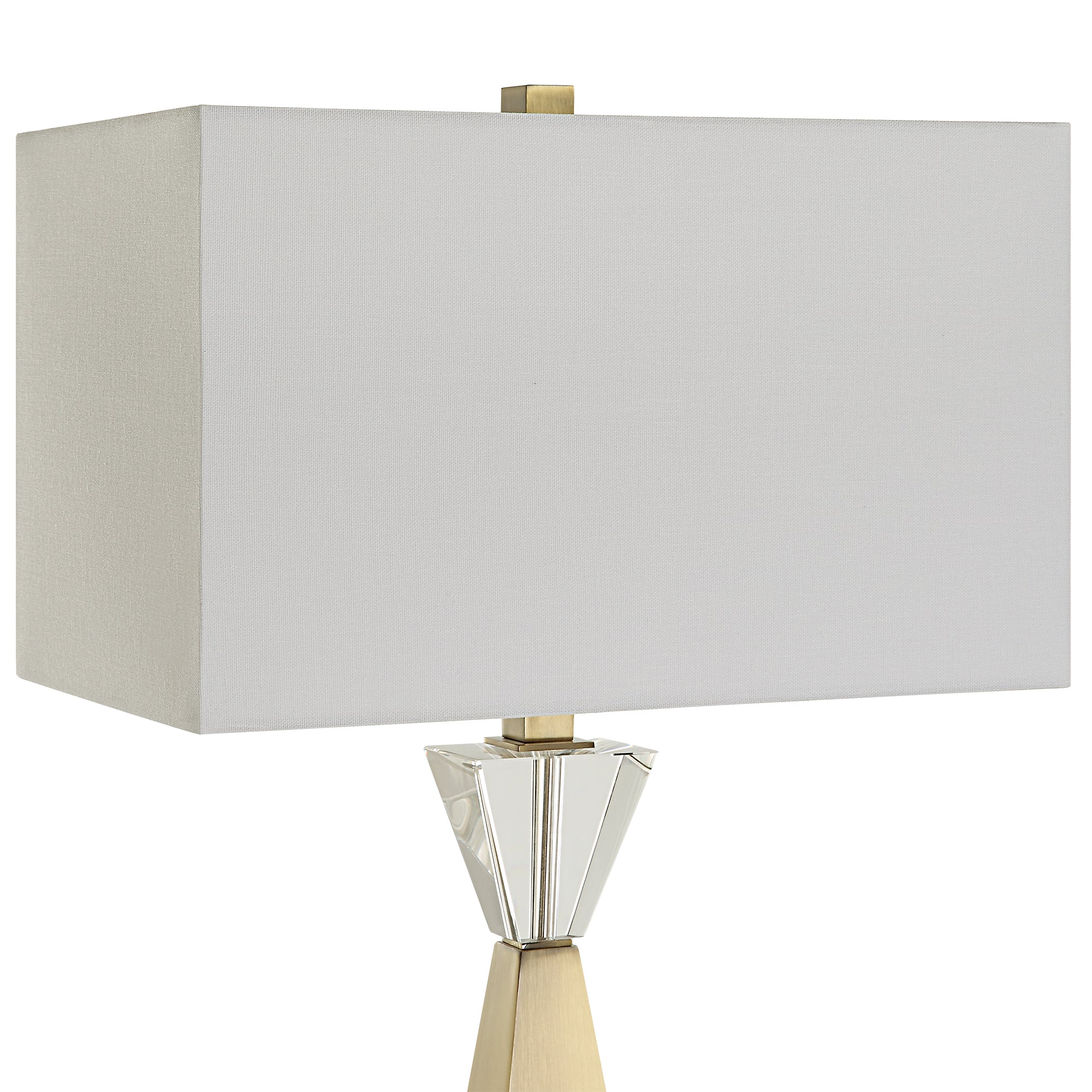 Uttermost Arete Arete Modern Brass Table Lamp