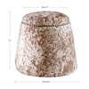 Uttermost Gumdrop Gumdrop Cow Hide Ottoman