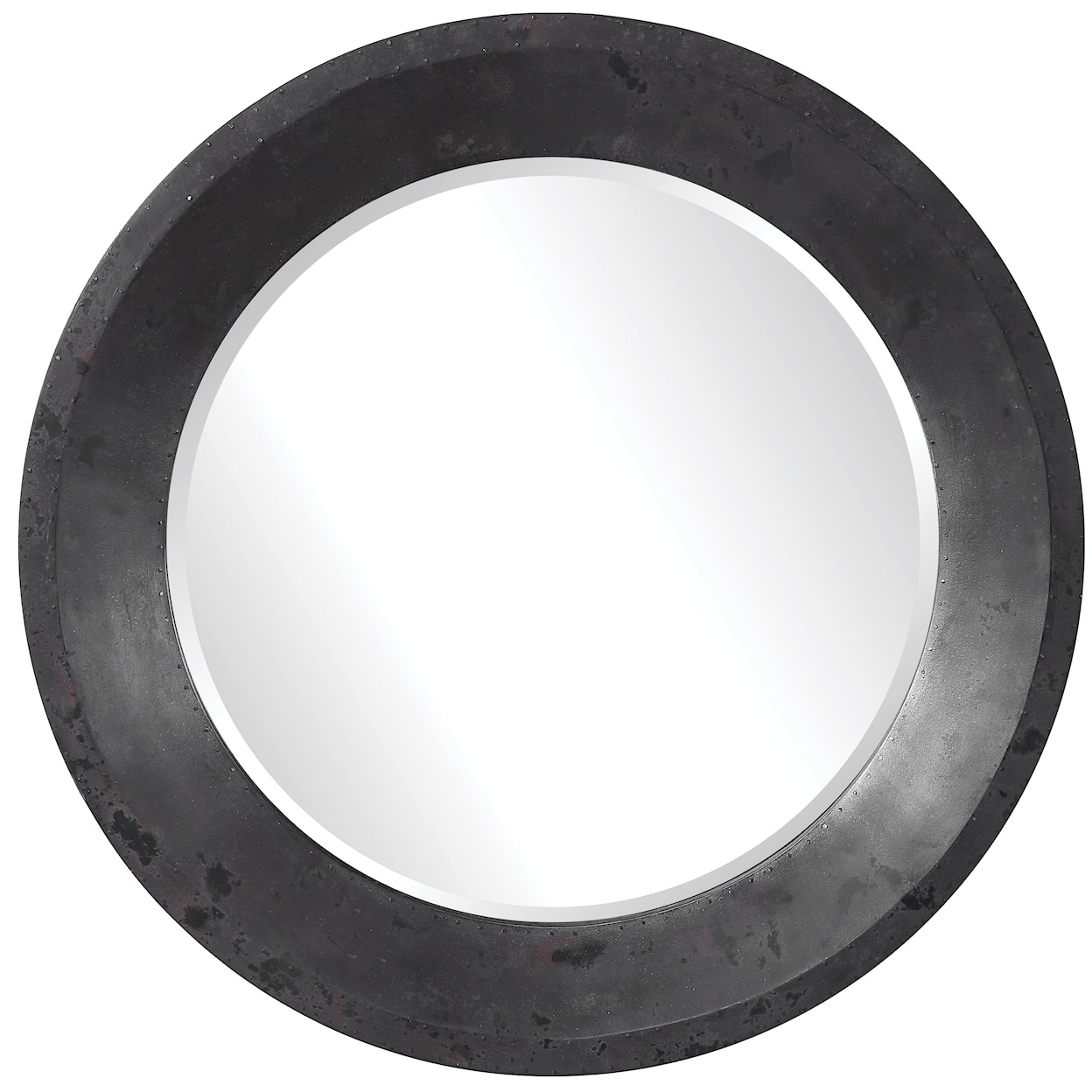 Uttermost Mirrors - Round Frazier Round Industrial Mirror