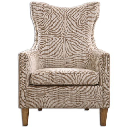 Kiango Animal Pattern Armchair