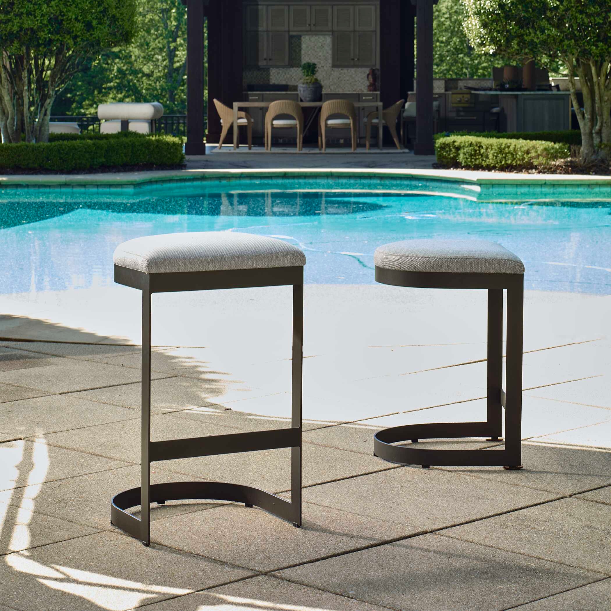 Uttermost Maude Maude Outdoor Bar Stool