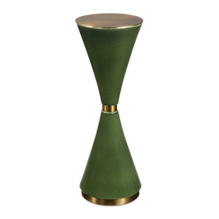 Ronde Jade Green Drink Table