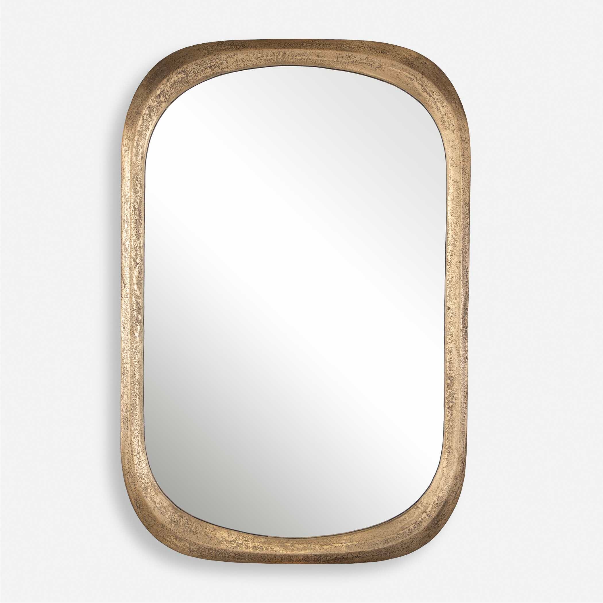 Uttermost Malone Malone Brass Mirror