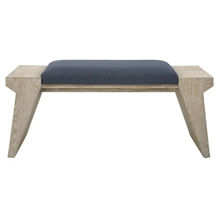 Davenport Modern Coastal Bench