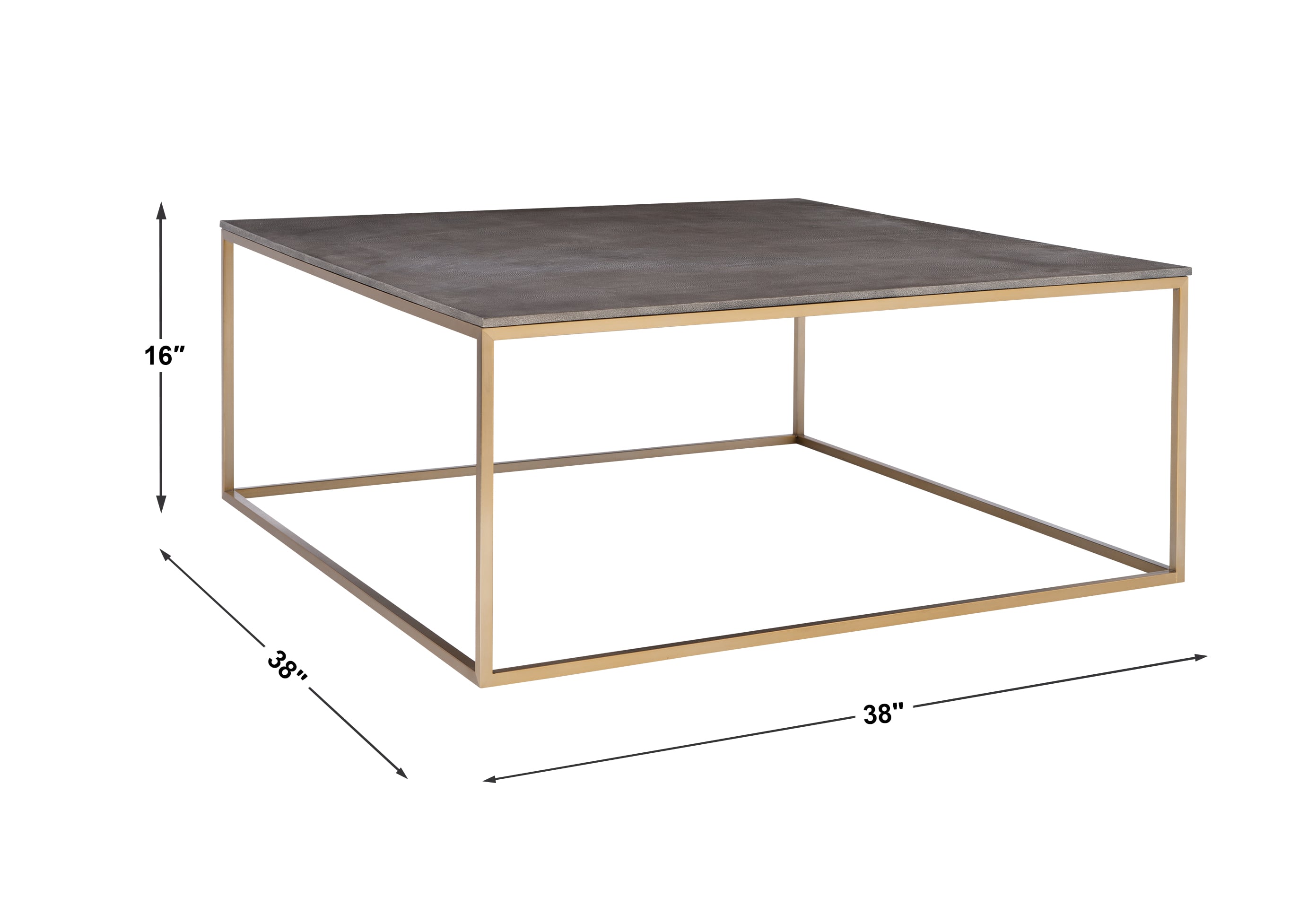 Uttermost Accent Furniture - Occasional Tables Trebon Modern Coffee Table