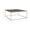 Uttermost Accent Furniture - Occasional Tables Trebon Modern Coffee Table