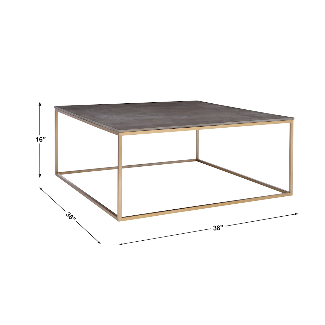 Uttermost Accent Furniture - Occasional Tables Trebon Modern Coffee Table