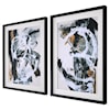 Uttermost Winterland Abstract Prints- Set of 2