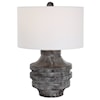 Uttermost Timber Timber Carved Wood Table Lamp