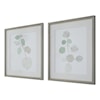 Uttermost Come What May Botanical Framed Prints- Set of 2