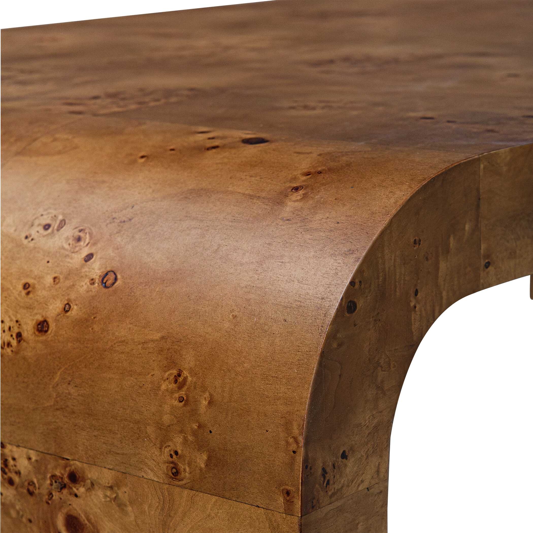 Uttermost Carraway Carraway Burl Wood Coffee Table
