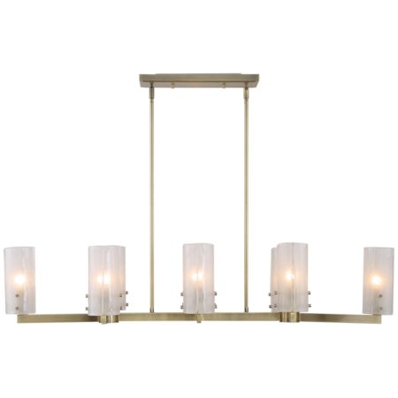 Mistie 8 Light Linear Chandelier
