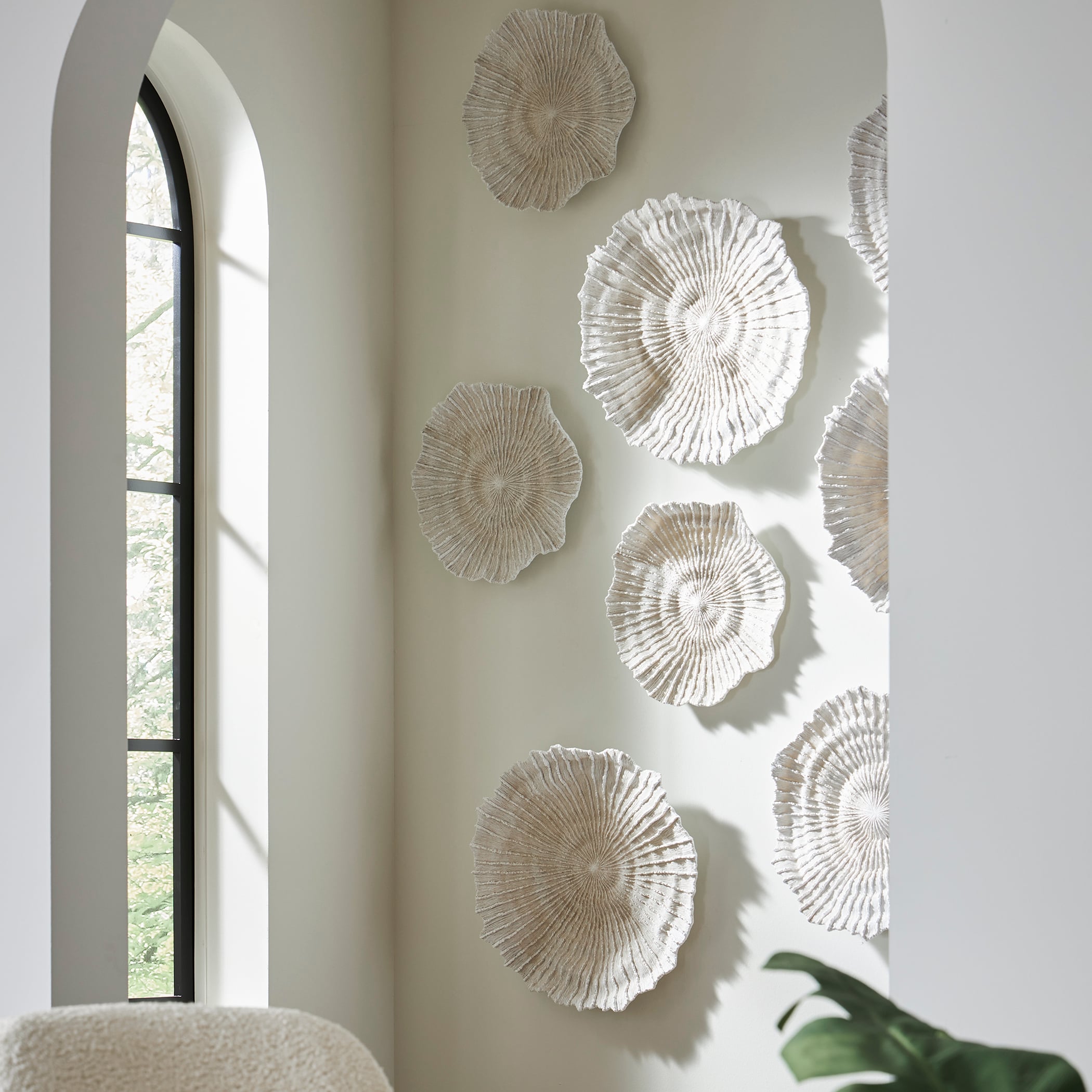 Uttermost Ocean Gems Ocean Gems Coral Wall Decor Set/3