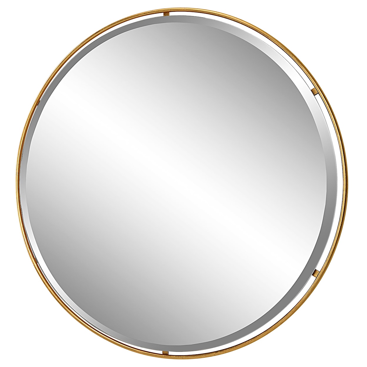 Uttermost Canillo Canillo Gold Round Mirror