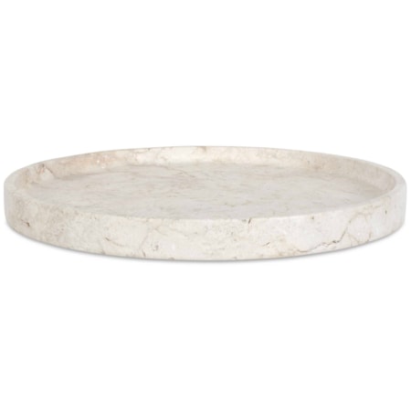 Travessa Outdoor Round Stone Tray