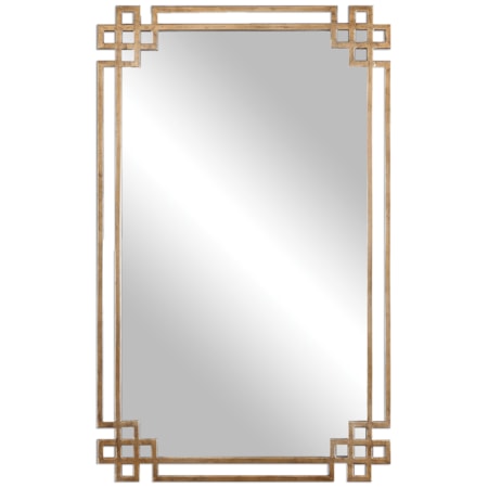 Devoll Antique Gold Mirror