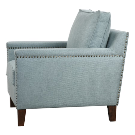 Charlotta Sea Mist Accent Chair