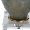 Uttermost Cardoni Cardoni Bronze Glass Table Lamp