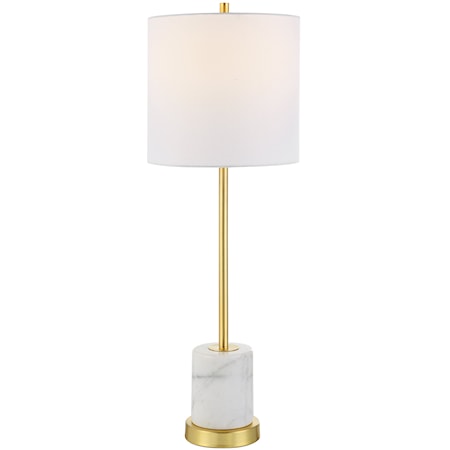 Gold Buffet Table Lamp