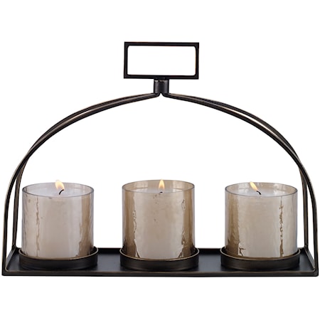 Riad Triple Candleholder