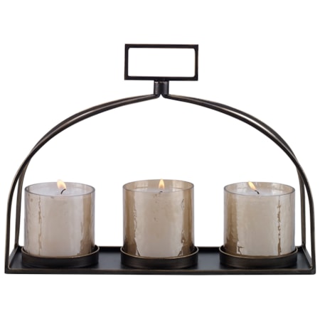 Riad Triple Candleholder