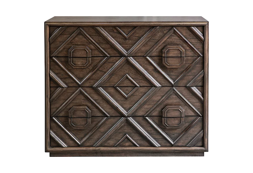 Accent Furniture - Chests Mindra Drawer Chest by Uttermost at Goffena Furniture & Mattress Center
