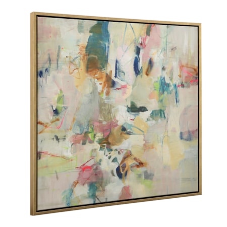 Party Time Framed Abstract Art