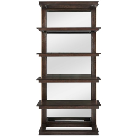 Kai Dark Walnut Etagere