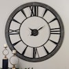 Uttermost Clocks Ronan Wall Clock, Large